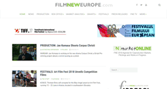 Desktop Screenshot of filmneweurope.com